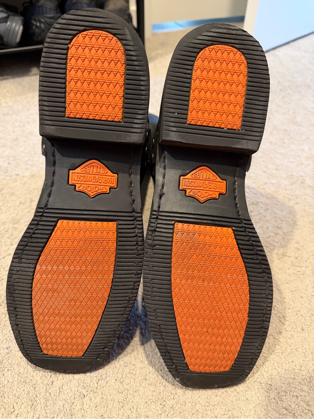 HARLEY DAVIDSON MEN'S BOWDEN MOTO BOOTS - SQUARE TOE size 11 - Picture 8 of 10
